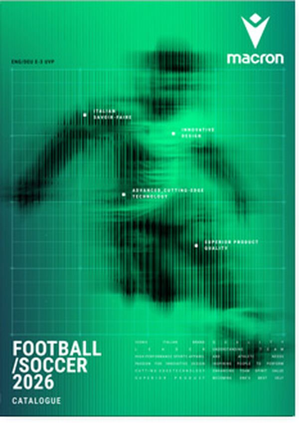 Macron Football/Soccer 2026 Katalog Cover