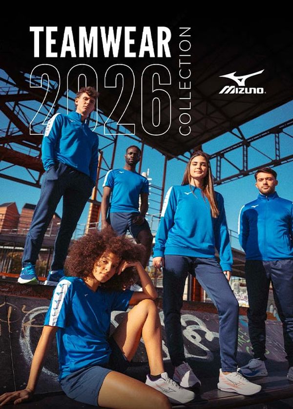 Mizuno Teamwear 2026 Katalog Cover